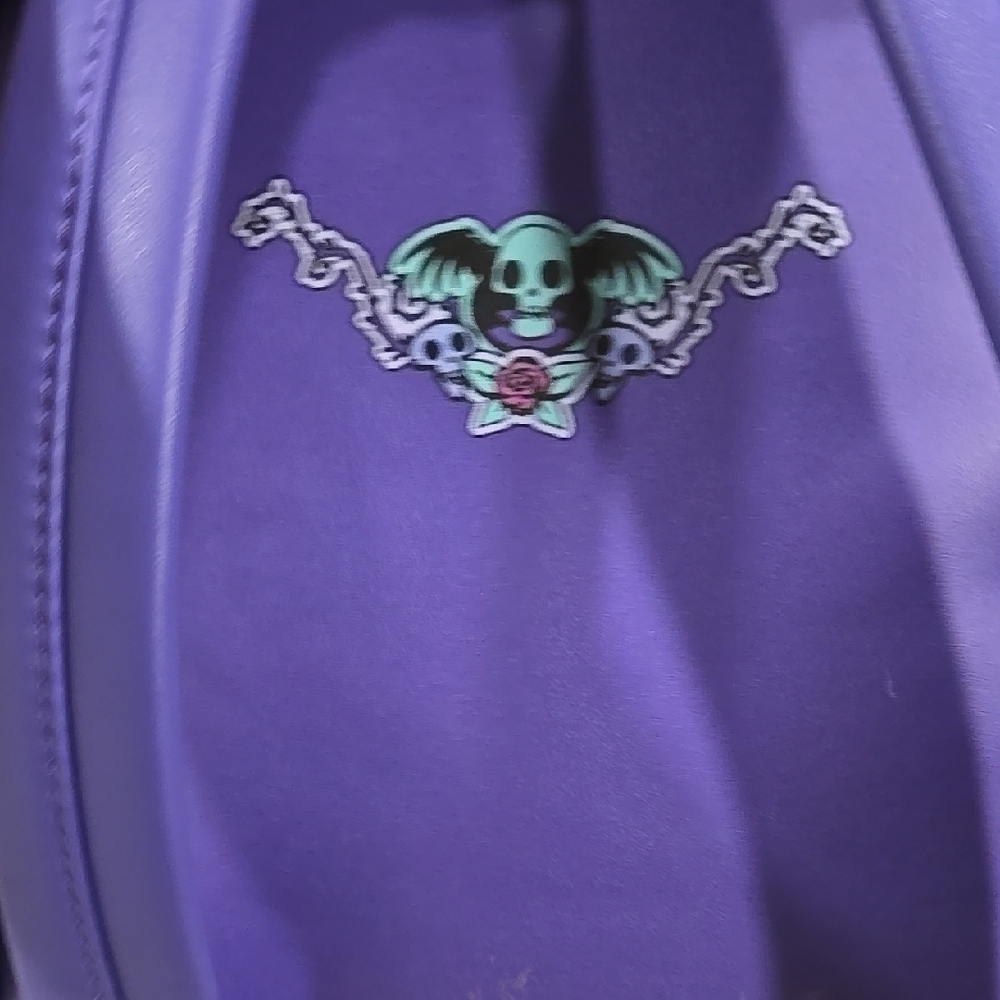 Loungefly Purple Corpse Bride Mini Backpack - Picture 3 of 6